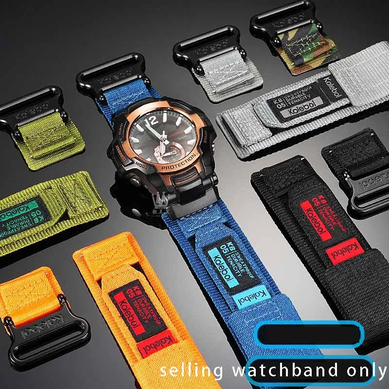 Modified Canvas wristband for Casio G-SHOCK Kongba GR-B100 modified nylon canvas watch strap men's bracelet Easy to stick
Modified Canvas wristband for Casio G-SHOCK Kongba GR-B100 modified nylon canvas watch strap men's bracelet Easy to stick