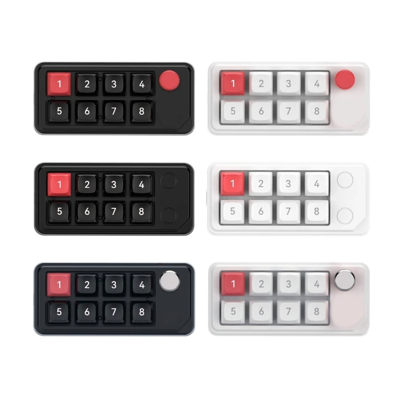 U55C Compactly Programmable 8 Mechanical Keypad With Function And Type C Cable For PC Laptop
U55C Compactly Programmable 8 Mechanical Keypad With Function And Type C Cable For PC Laptop