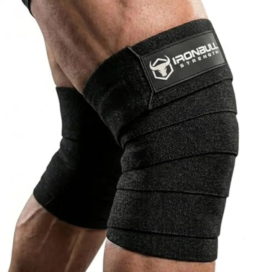 Knee Wraps for Weightlifting - 80" Elastic Knee Straps for Squats and Weight Lifting - Lifting Knee Wraps for Strength and Comp
Knee Wraps for Weightlifting - 80" Elastic Knee Straps for Squats and Weight Lifting - Lifting Knee Wraps for Strength and Comp