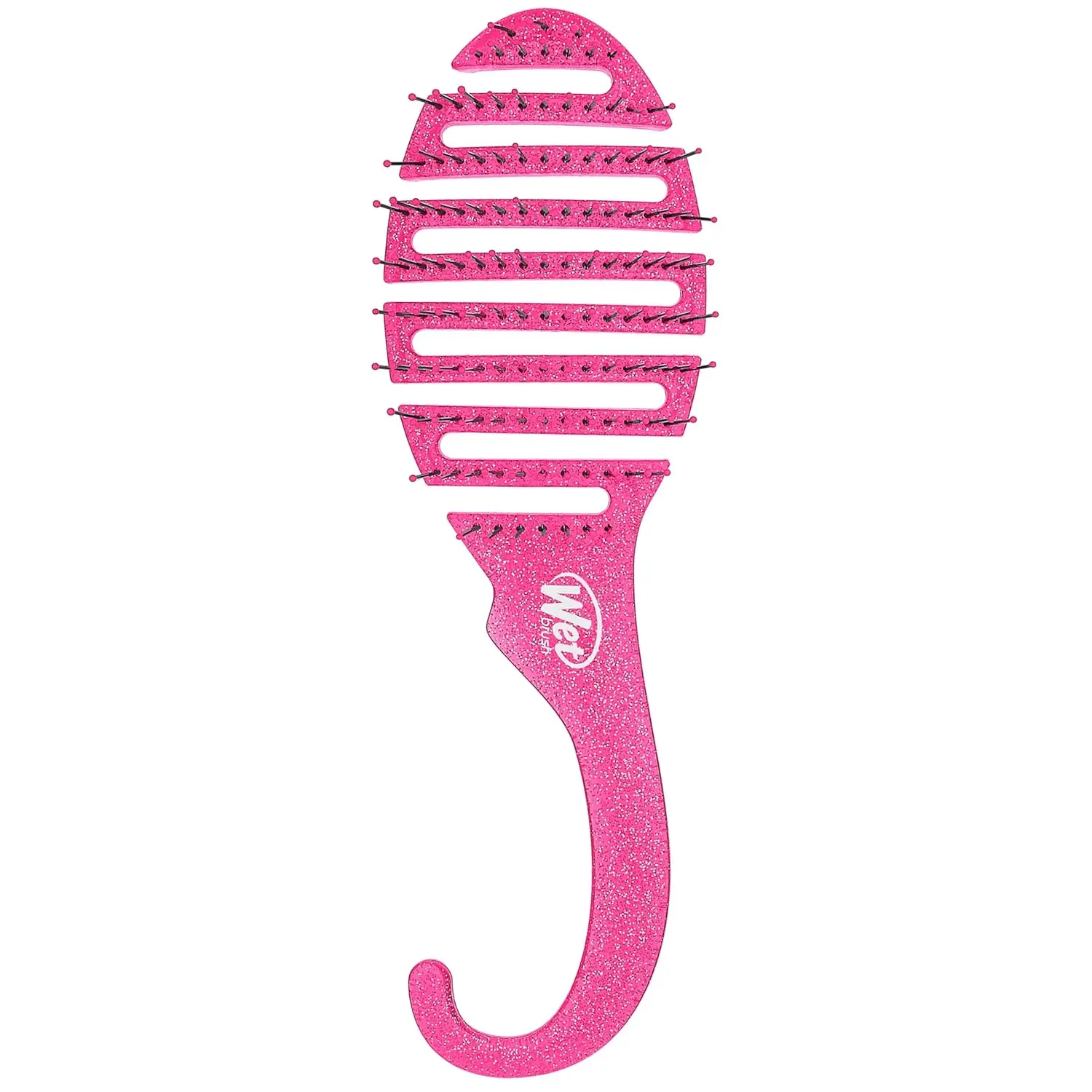 Shower Hair Brush Detangler - Ultra-Soft Bristles Reduce Pain & Breakage - for Wet & Dry Hair - Pink Glitter
Shower Hair Brush Detangler - Ultra-Soft Bristles Reduce Pain & Breakage - for Wet & Dry Hair - Pink Glitter