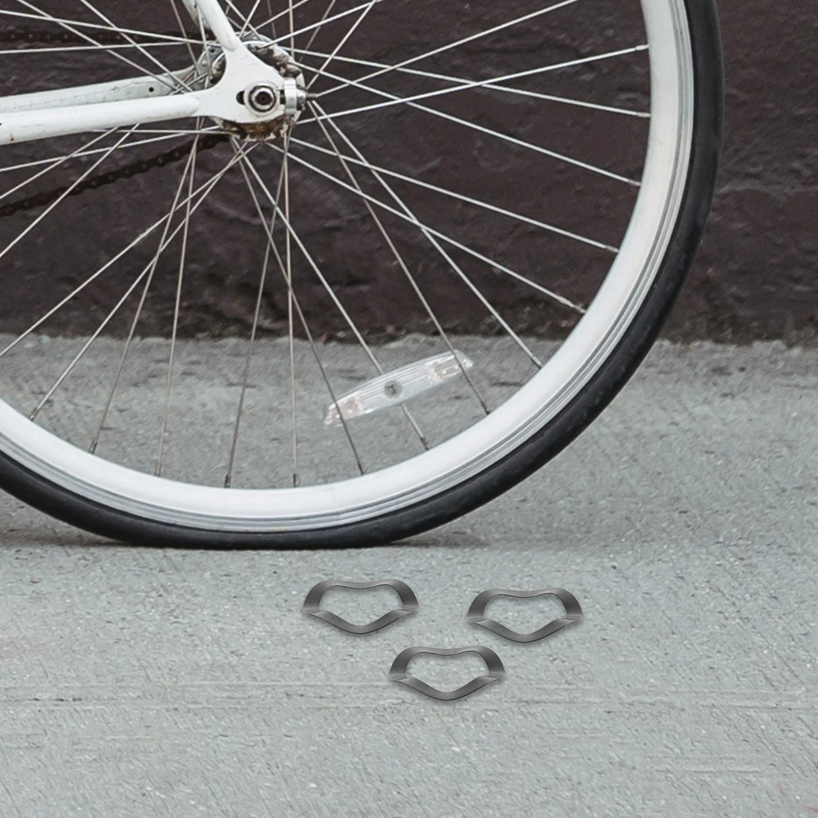 5Pcs Bike Crankset Axle Washer Stainless Steel Durable Wave Shape Protects Extends Lifespan Fits Most Mountain Bikes Bicycle
5Pcs Bike Crankset Axle Washer Stainless Steel Durable Wave Shape Protects Extends Lifespan Fits Most Mountain Bikes Bicycle