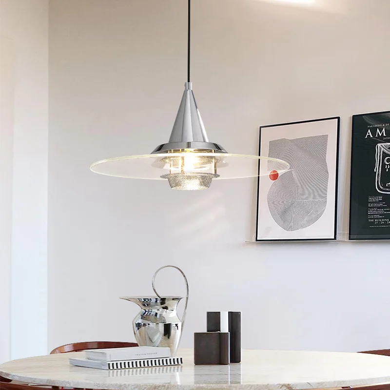 Bauhaus Clear Glass Pendant Lamps Hat Hanging Light Bar Restaurant Living Room Dining Table Chandelier Light Lustre 220V E27
Bauhaus Clear Glass Pendant Lamps Hat Hanging Light Bar Restaurant Living Room Dining Table Chandelier Light Lustre 220V E27