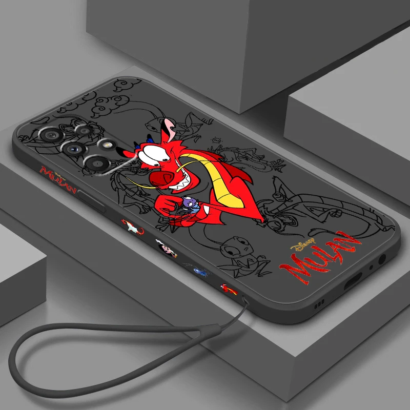 Mulan Dragon Disney Cute Liquid Left Rope For Samsung A53 A52 A55 A32 A51 A71 A21S A13 A73 A55 A72 A23 A35 A05 5G Cover
Mulan Dragon Disney Cute Liquid Left Rope For Samsung A53 A52 A55 A32 A51 A71 A21S A13 A73 A55 A72 A23 A35 A05 5G Cover