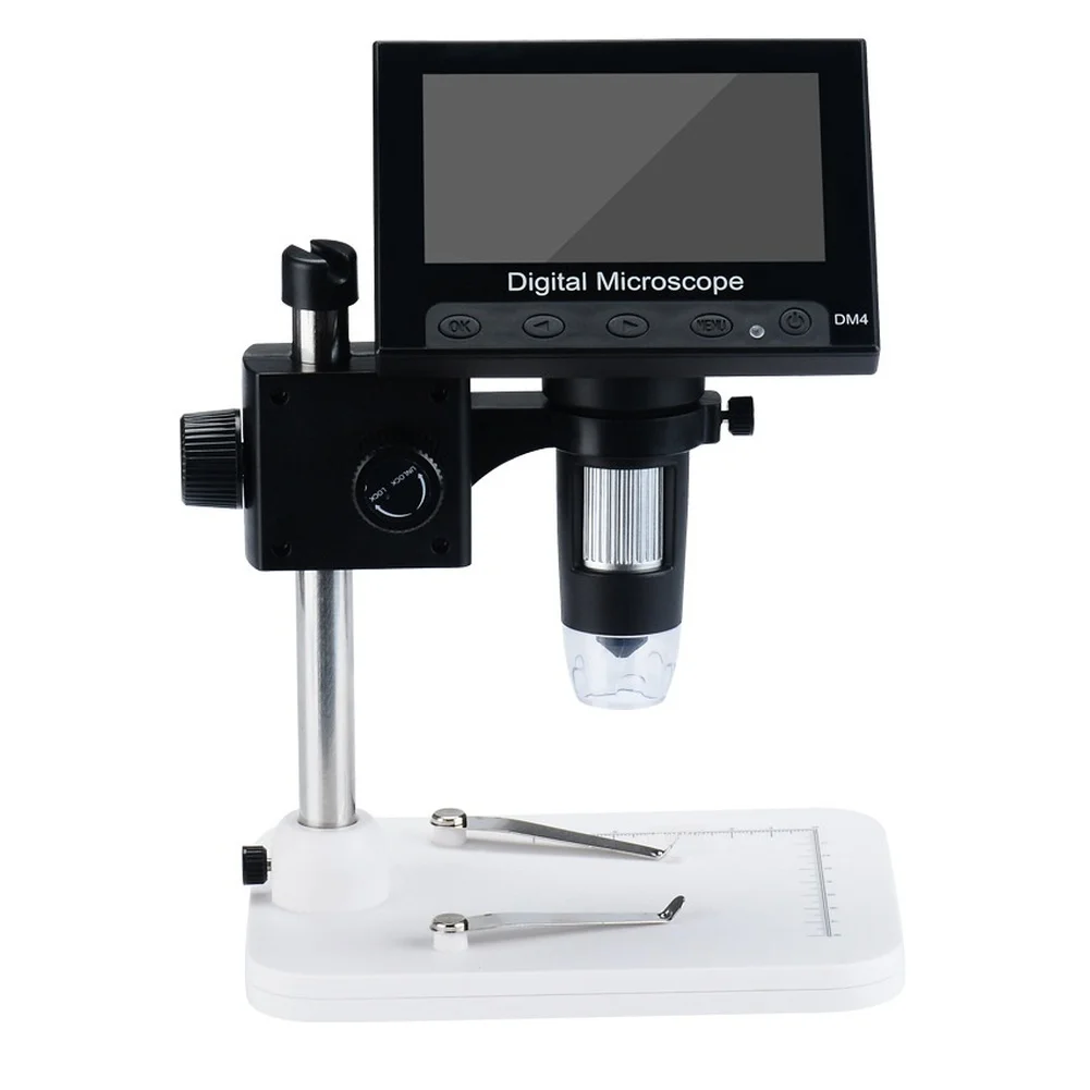 For Industrial Inspection Digital Microscope LED Illuminated Microscope For Inspection 50-1000X Zoom Focusing Range 10-40mm