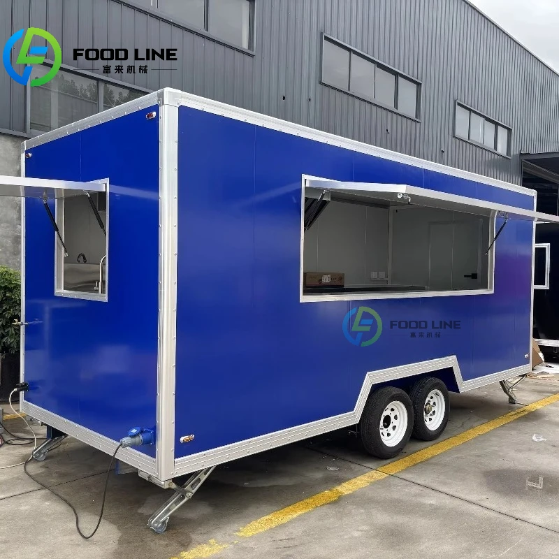 Customized Catering Trailer Hot Dog Stand Food Kiosk Crepe Cart Pizza Small Concession Mobile Bar Food Truck Trailer
Customized Catering Trailer Hot Dog Stand Food Kiosk Crepe Cart Pizza Small Concession Mobile Bar Food Truck Trailer