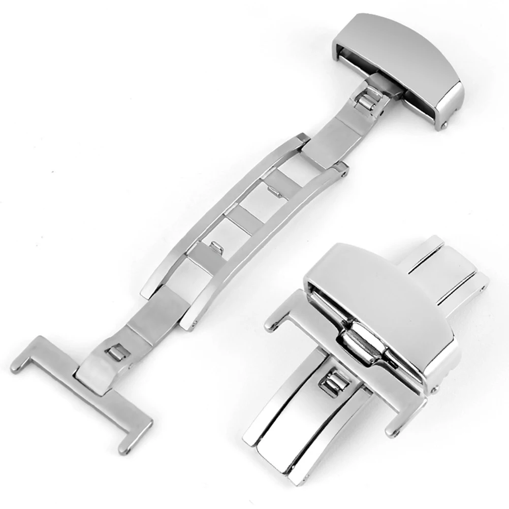 Stainless Steel Watchband 14Mm Single Buckle Silver Polished 316L Solid Compatible With Traditional Watches Durable Men Women
Stainless Steel Watchband 14Mm Single Buckle Silver Polished 316L Solid Compatible With Traditional Watches Durable Men Women