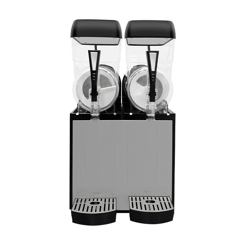 Commercial Smooth Slush Machine 10L+10L Frozen Two Tanks Slush Making Vending Machine Home Cheap Slush Machine
Commercial Smooth Slush Machine 10L+10L Frozen Two Tanks Slush Making Vending Machine Home Cheap Slush Machine