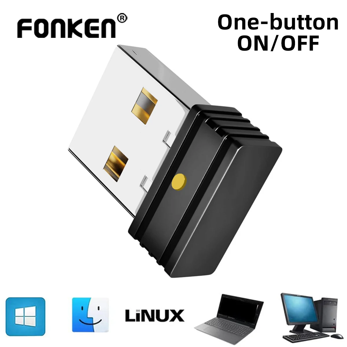Wireless Mouse Jigglers Mover Undetectable Automatic USB Port Shaker Wiggler for Laptop Keeps Computer Awake Mouse Movement
Wireless Mouse Jigglers Mover Undetectable Automatic USB Port Shaker Wiggler for Laptop Keeps Computer Awake Mouse Movement