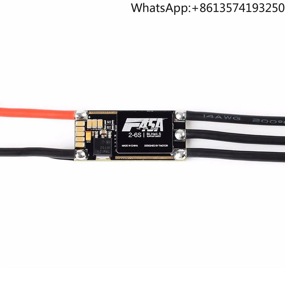 T-MOTOR F35A F45A 3-6S BLHeli_32 32Bit ESC High Quality Speed Controller for FPV RC Racing Drone Plane
T-MOTOR F35A F45A 3-6S BLHeli_32 32Bit ESC High Quality Speed Controller for FPV RC Racing Drone Plane