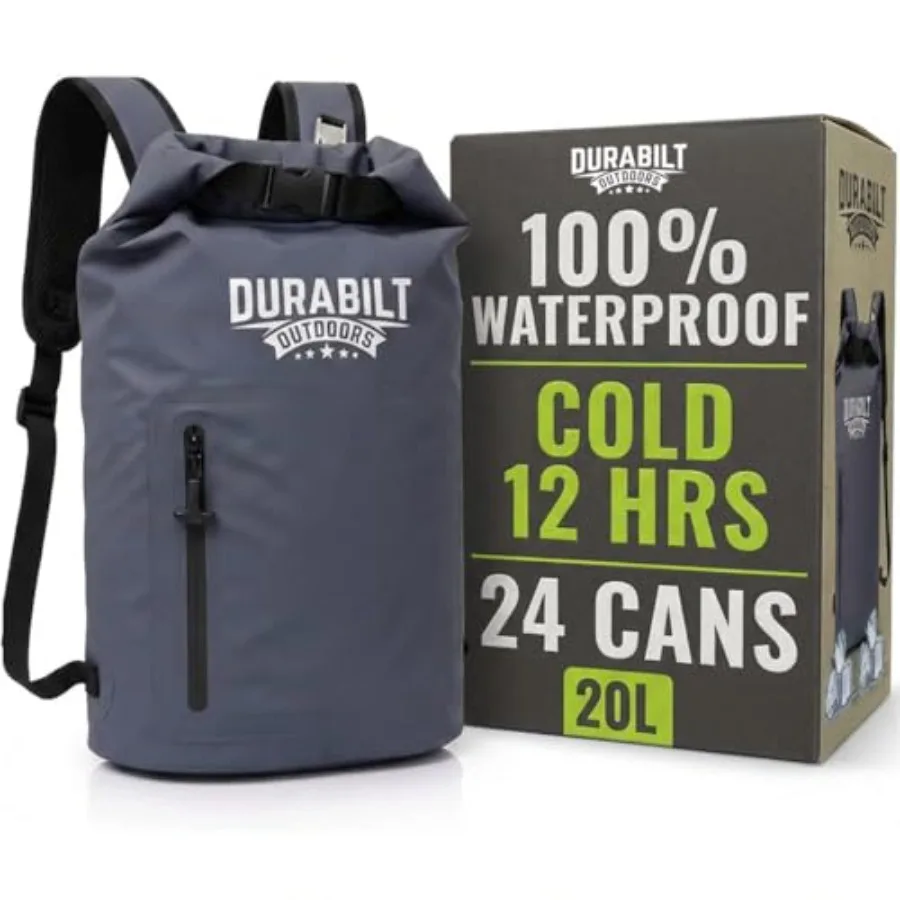 Backpack Cooler Insulated Waterproof 24 Cans Leak Proof Heavy Duty Soft Sided Cooler Backpack Dry Bag Roll Top Sack 14 Cans + I
Backpack Cooler Insulated Waterproof 24 Cans Leak Proof Heavy Duty Soft Sided Cooler Backpack Dry Bag Roll Top Sack 14 Cans + I