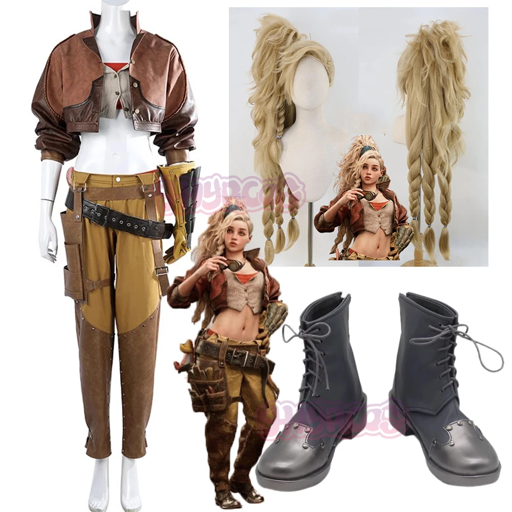 Anime Gemma Cosplay Costume Wild MHWilds Women Roleplay Halloween Party Cool Girls Outfits Clothes Expo Uniforms Wig Shoes
Anime Gemma Cosplay Costume Wild MHWilds Women Roleplay Halloween Party Cool Girls Outfits Clothes Expo Uniforms Wig Shoes