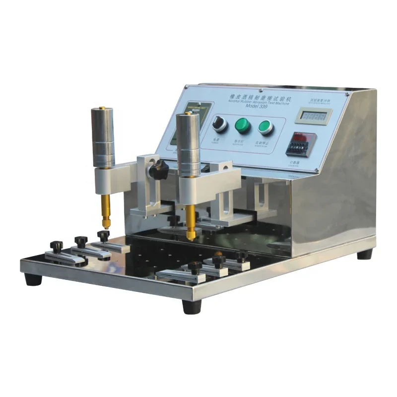 GA-339 Rubber Alcohol Friction Wear Testing Machine Multifunction rasion Tester Eraser Coating Wear Friction Resistance Device
GA-339 Rubber Alcohol Friction Wear Testing Machine Multifunction rasion Tester Eraser Coating Wear Friction Resistance Device