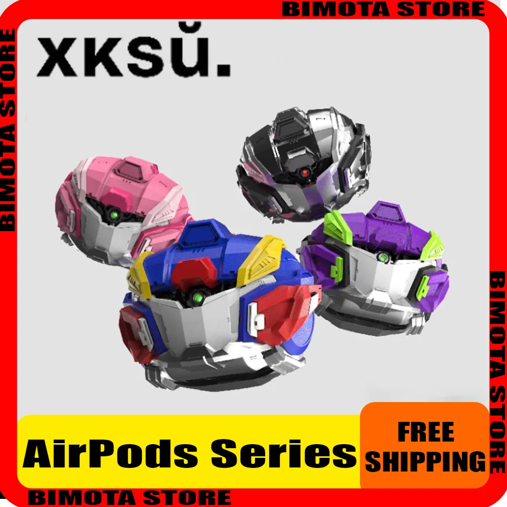 XKSU Mobile Gundam Warrior Series Headphone Case AirPods Pro/Pro2 Macha Series Bluetooth Hidden Lanyard Hole Protective Sleeve
XKSU Mobile Gundam Warrior Series Headphone Case AirPods Pro/Pro2 Macha Series Bluetooth Hidden Lanyard Hole Protective Sleeve