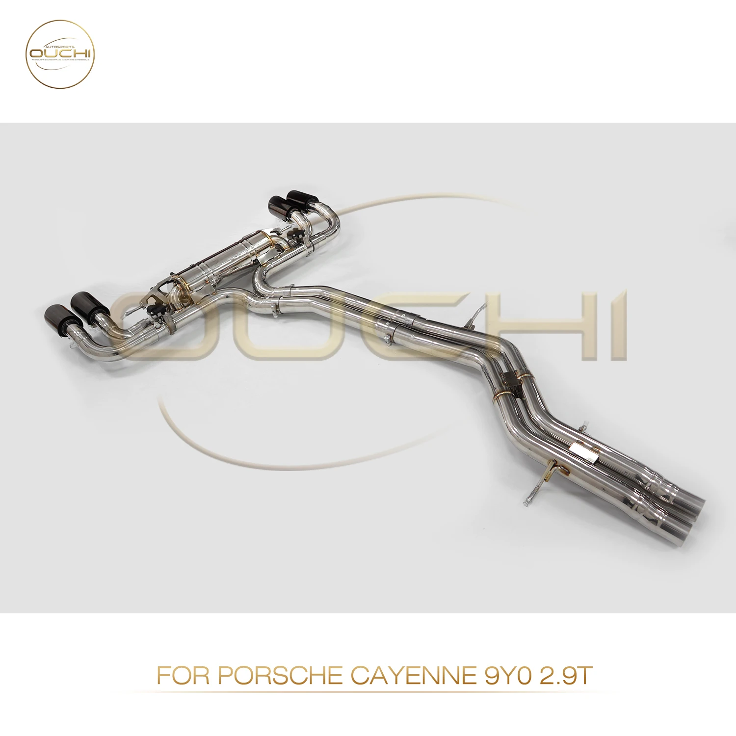 Выхлопная система OUCHI из нержавеющей стали для Porsche cayenne 9YO 2,9 T 2019 + глушитель с клапаном
Выхлопная система OUCHI из нержавеющей стали для Porsche cayenne 9YO 2,9 T 2019 + глушитель с клапаном