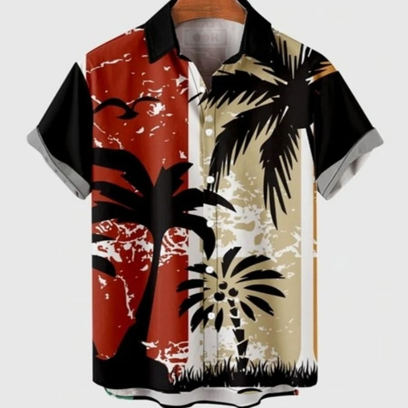 Men's Summer Hawaiian Short Sleeve Shirt Oversize Floral Casual Social Top Evening Holiday Style Tropical Beach Pattern Clothes
Men's Summer Hawaiian Short Sleeve Shirt Oversize Floral Casual Social Top Evening Holiday Style Tropical Beach Pattern Clothes
