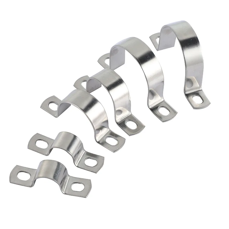 10pcs 304 Stainless Steel Pipe Buckle Thickened Water Pipe Fastener Round Pipe U-shaped Fixed Clip Wall Fastening Hardware
10pcs 304 Stainless Steel Pipe Buckle Thickened Water Pipe Fastener Round Pipe U-shaped Fixed Clip Wall Fastening Hardware