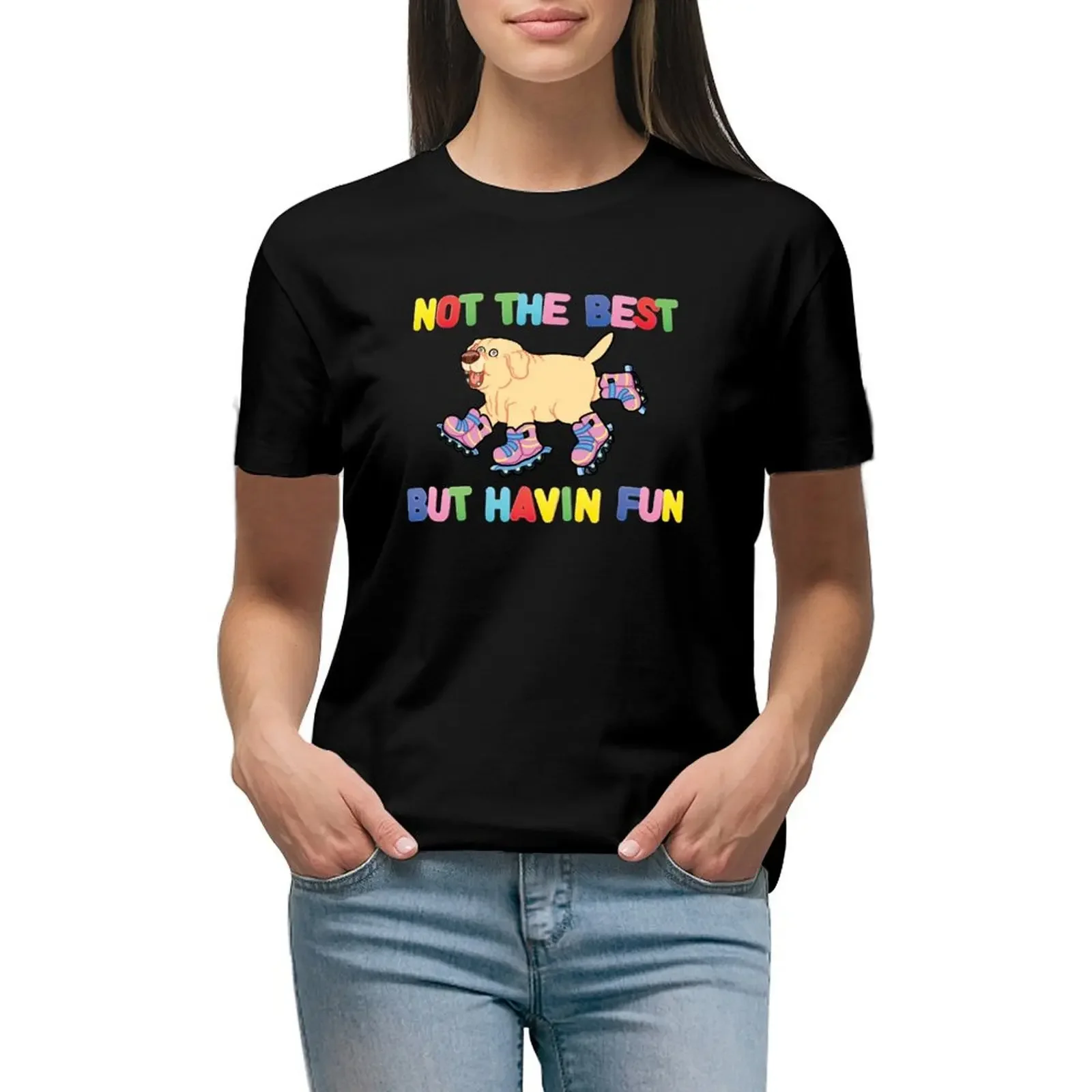 Not The Best But.... T-Shirt summer top oversized heavyweights aesthetic clothes graphic t-shirts for Women
Not The Best But.... T-Shirt summer top oversized heavyweights aesthetic clothes graphic t-shirts for Women