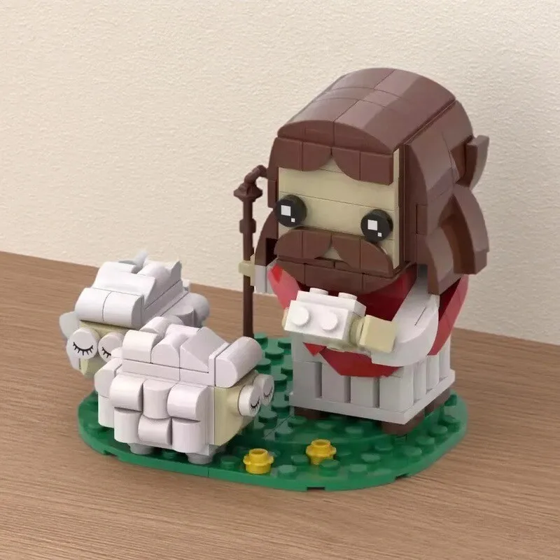 MOC креативный персонаж, сакральный луг, трада и овчарка, сцена, строительный блок, модель, сделай сам, детские сборные игрушки, подарок на день рождения
MOC креативный персонаж, сакральный луг, трада и овчарка, сцена, строительный блок, модель, сделай сам, детские сборные игрушки, подарок на день рождения