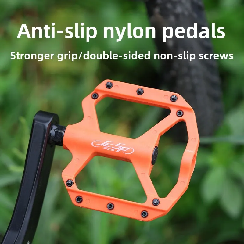 NL75 Bicycle Nylon Pedal Ultra-light DU+ Sealed Bearing Mountain Bike Road Bike Flat Platform Large Pedal Non-slip Bicycle Parts
NL75 Bicycle Nylon Pedal Ultra-light DU+ Sealed Bearing Mountain Bike Road Bike Flat Platform Large Pedal Non-slip Bicycle Parts