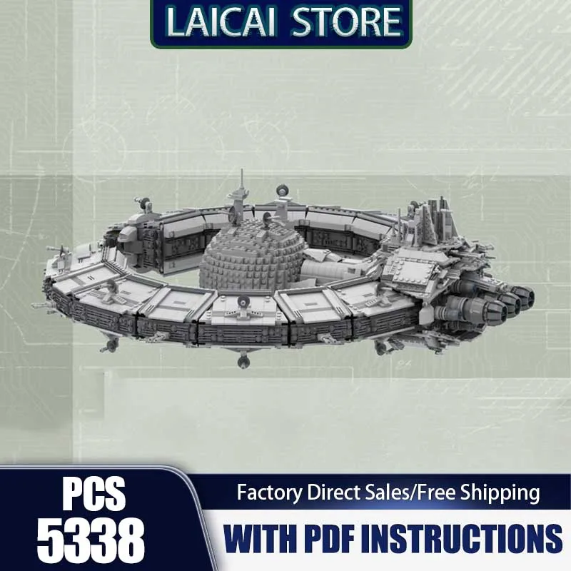 Звездный фильм Moc, строительные кирпичи, линкор-робот, управляемая модель корабля, технологические блоки, сборка, подарок, игрушки на день рождения, наборы «сделай сам»
Звездный фильм Moc, строительные кирпичи, линкор-робот, управляемая модель корабля, технологические блоки, сборка, подарок, игрушки на день рождения, наборы «сделай сам»