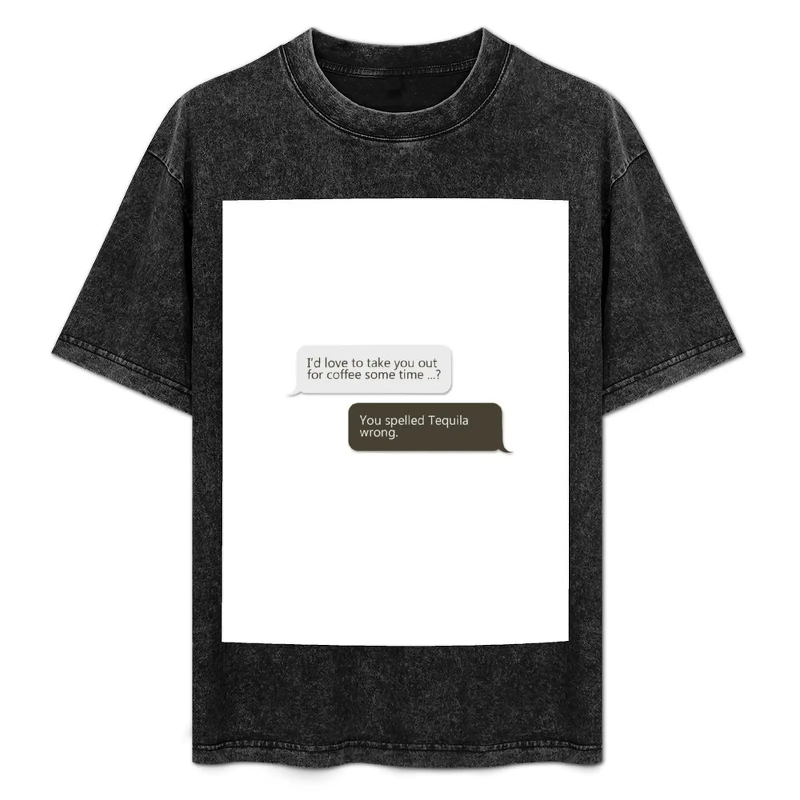 Funny Tequila Spelled Wrong T-Shirt Sports Casual Short Sleeve Cotton Tee
Funny Tequila Spelled Wrong T-Shirt Sports Casual Short Sleeve Cotton Tee