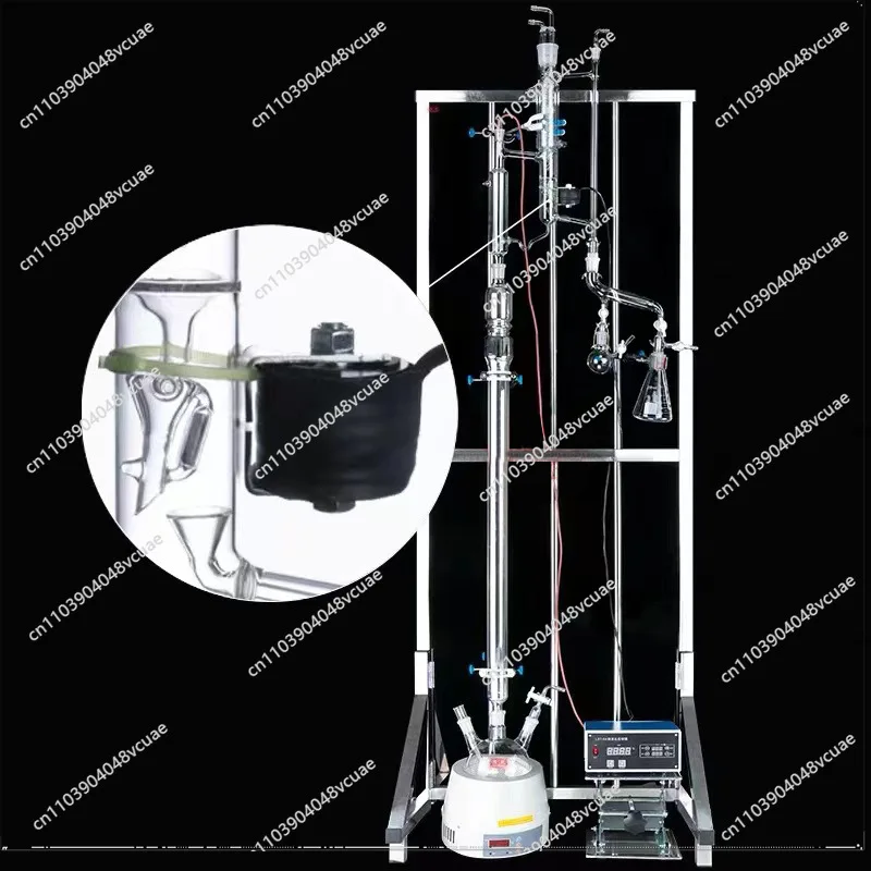 5225 Fractionation Head with Electromagnetic Funnel, Equipped with Control Reflux Ratio Controller, Distillation Device