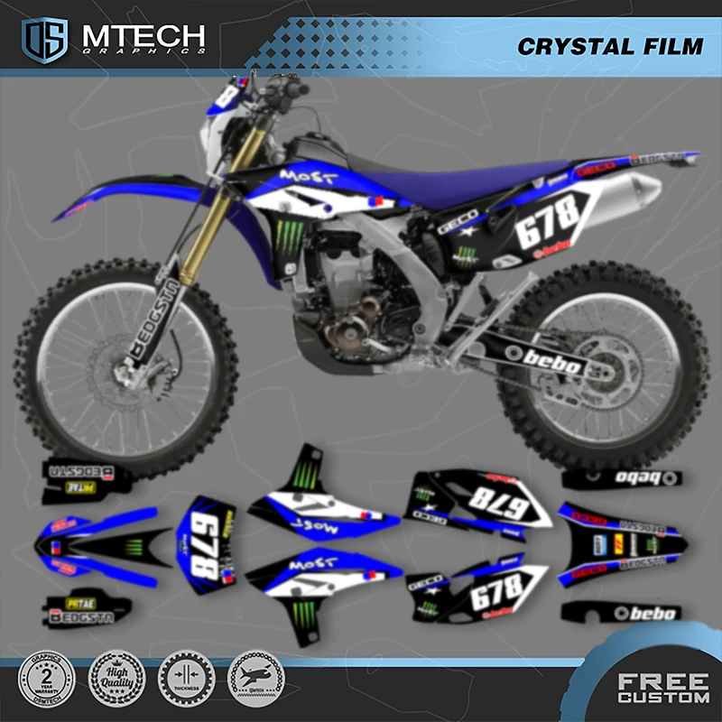 DSMTECH Motorcycle Graphics Background Decals Stickers Kits for YAMAHA WRF450 2012 2013 2014 2015 003
DSMTECH Motorcycle Graphics Background Decals Stickers Kits for YAMAHA WRF450 2012 2013 2014 2015 003