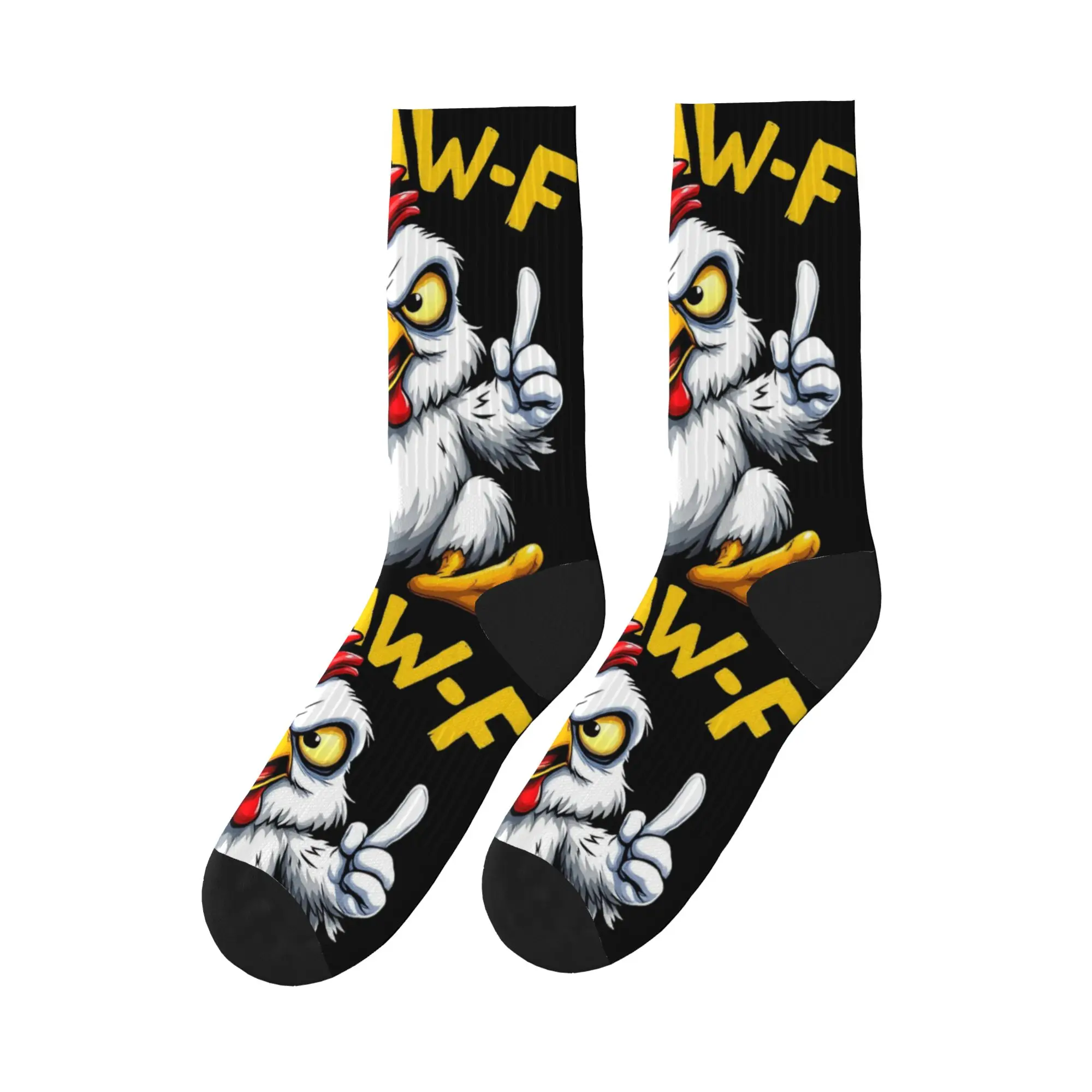 Мужские носки F-CAW-F, чулки с рисунком курицы, осенние дышащие носки в стиле Харадзюку, нескользящие носки с графическим рисунком для скейтборда 
Мужские носки F-CAW-F, чулки с рисунком курицы, осенние дышащие носки в стиле Харадзюку, нескользящие носки с графическим рисунком для скейтборда