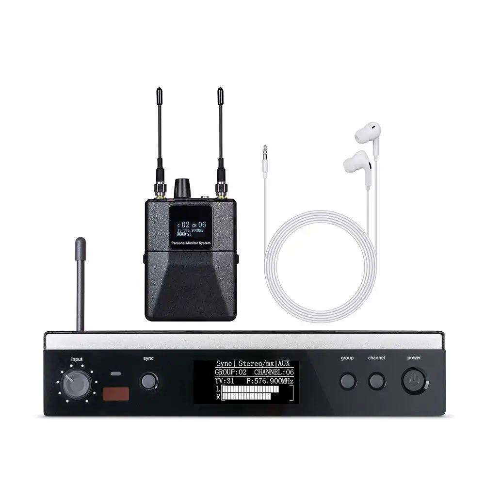EIF PSM300 Стерео UHF Персональная беспроводная система внутриушного монитора для певцов
EIF PSM300 Стерео UHF Персональная беспроводная система внутриушного монитора для певцов