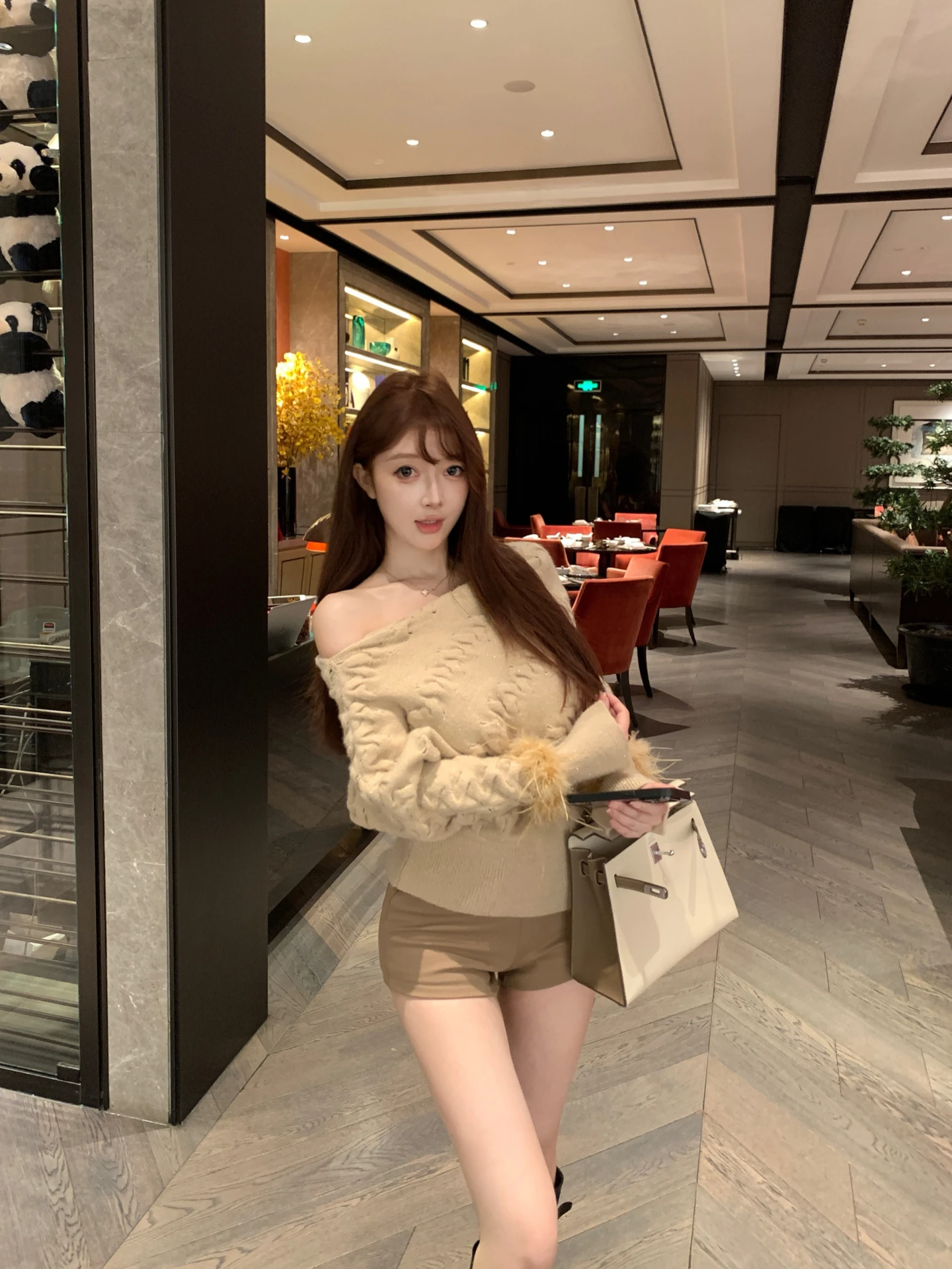 M900 Women's Knitted Long Sve Sweater Autumn Winter Slouchy Sle Slimming Small Size Top Ele Faion oulder Design
M900 Women's Knitted Long Sve Sweater Autumn Winter Slouchy Sle Slimming Small Size Top Ele Faion oulder Design