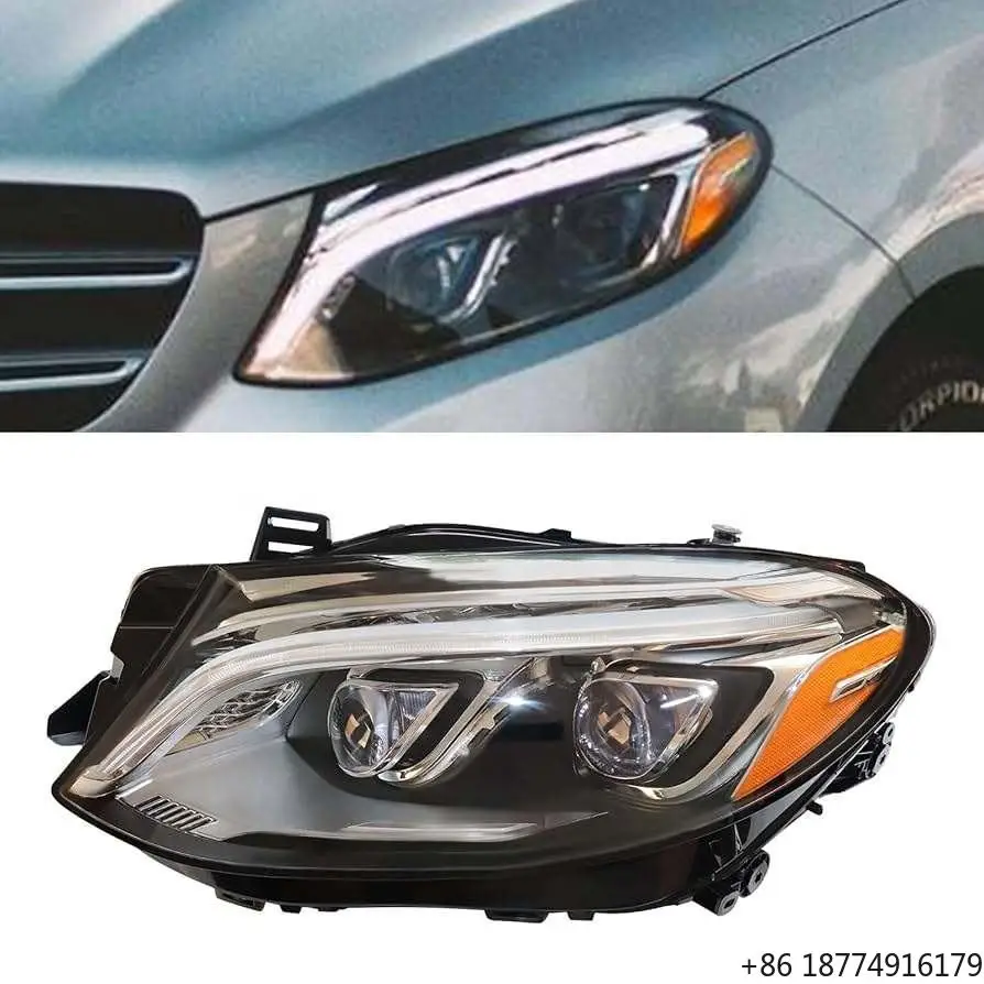 For Gle W166 Headlight 2015 2016 2017 2018 2019 for Gle 350 250d 300d GLE63 43 USA Vision Car Light
For Gle W166 Headlight 2015 2016 2017 2018 2019 for Gle 350 250d 300d GLE63 43 USA Vision Car Light