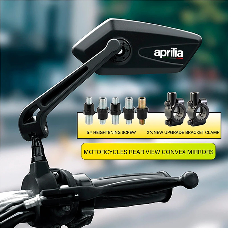 Motorcycle Rear View 8MM 10MM Side Mirror For Aprillia Tuareg 660 RSV4 RS Tuareg660 Caponord Accessories Motor Adjustabale CNC
Motorcycle Rear View 8MM 10MM Side Mirror For Aprillia Tuareg 660 RSV4 RS Tuareg660 Caponord Accessories Motor Adjustabale CNC