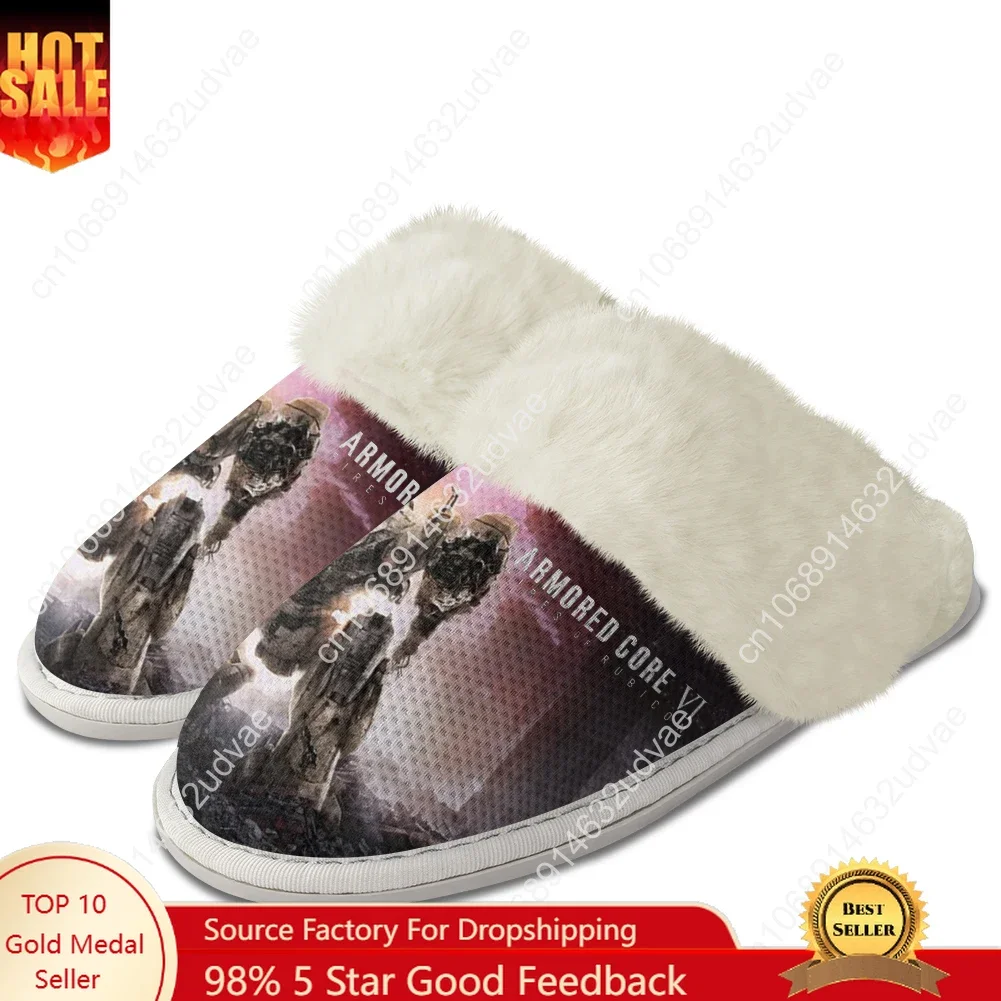 Armored Core VI Fires of Rubicon Plush Slippers Keep Warm Shoes Mens Womens Home Cotton Bedroom Customized Thermal Slipper DIY
Armored Core VI Fires of Rubicon Plush Slippers Keep Warm Shoes Mens Womens Home Cotton Bedroom Customized Thermal Slipper DIY