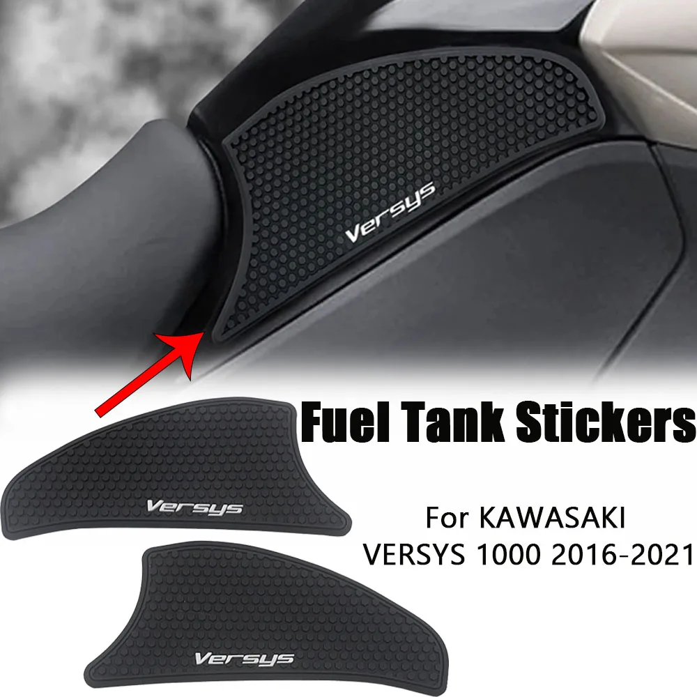 NEW Motorcycle Black Rubber Non-slip Side Fuel Tank Stickers Waterproof Pad For Kawasaki Versys 1000 Versys1000 2021-2016 2020
NEW Motorcycle Black Rubber Non-slip Side Fuel Tank Stickers Waterproof Pad For Kawasaki Versys 1000 Versys1000 2021-2016 2020