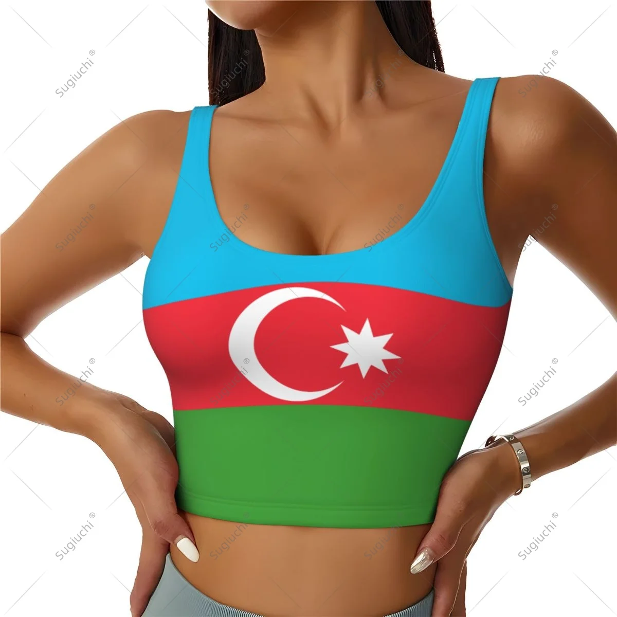 Azerbaijan Flag Women Girl Activities Sports Vest for Female Yoga Vest Workout Vest Lightweight Trendy
Azerbaijan Flag Women Girl Activities Sports Vest for Female Yoga Vest Workout Vest Lightweight Trendy