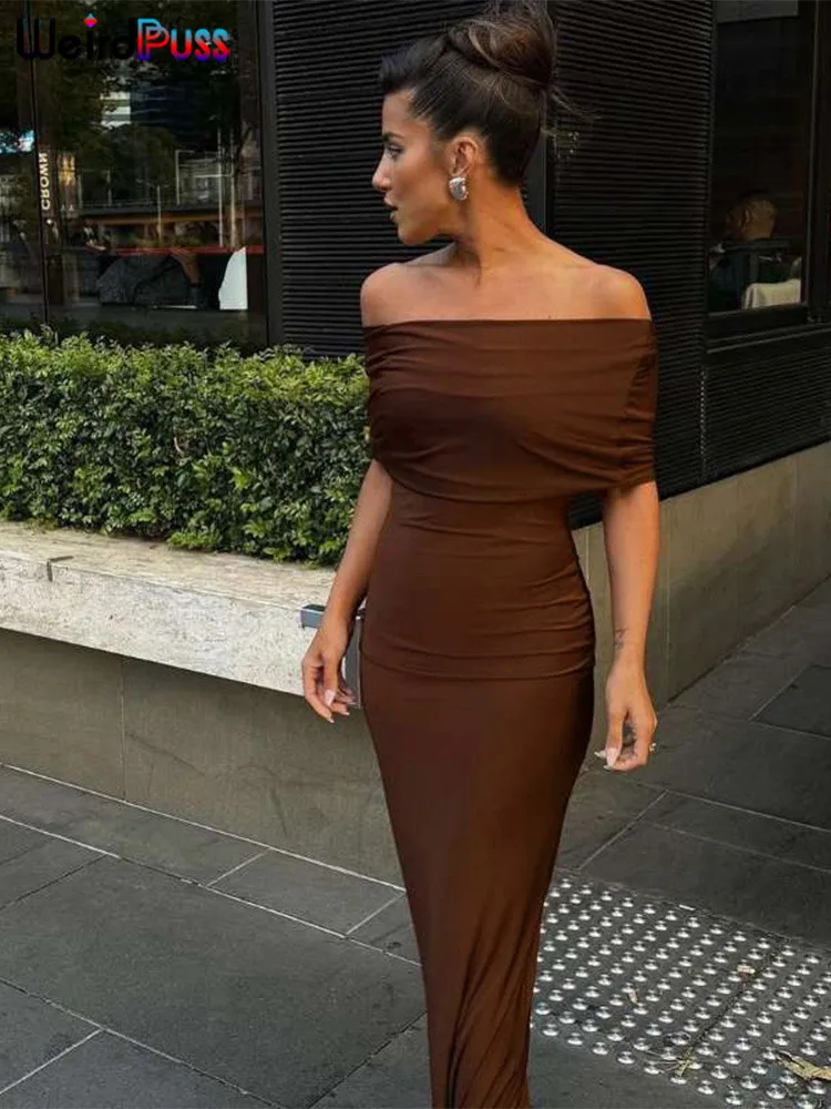 Nibber summer Knot slash neck elegant dress women hollow solid skinny stretch maxi bodycon birthday party streetwear Vestidos
Nibber summer Knot slash neck elegant dress women hollow solid skinny stretch maxi bodycon birthday party streetwear Vestidos