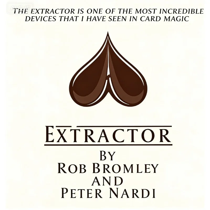 Extractor (Gimmick+DVD) Magic Trick Magician Card to Pocket Magia Close Up Illusions Props Mentalism Amazing Funny
Extractor (Gimmick+DVD) Magic Trick Magician Card to Pocket Magia Close Up Illusions Props Mentalism Amazing Funny
