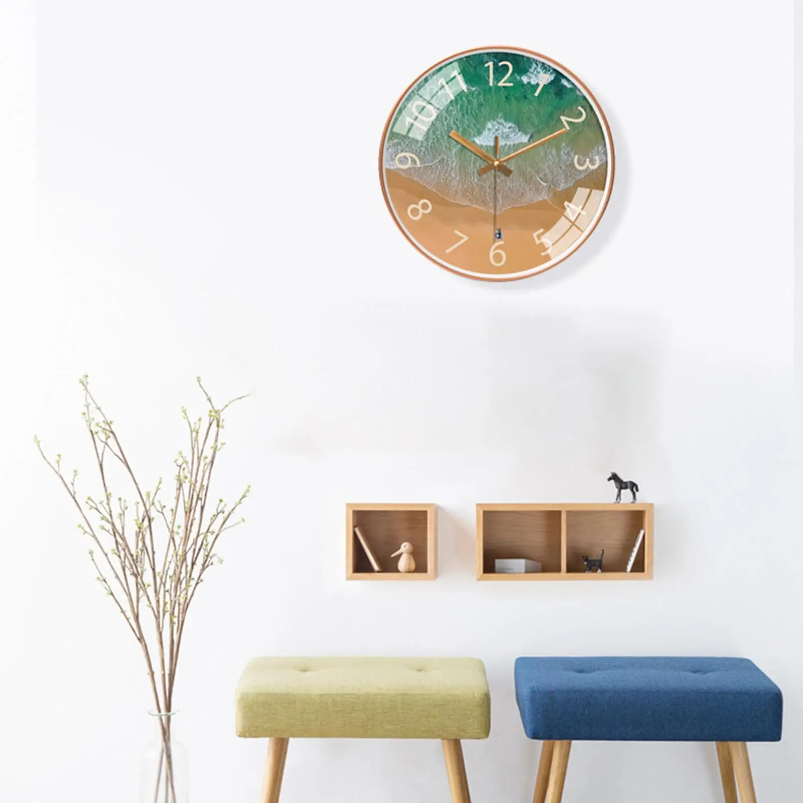 Wall Clock Arabic Numerals Non Ticking Battery Operated Clocks for Office Living Room
Wall Clock Arabic Numerals Non Ticking Battery Operated Clocks for Office Living Room