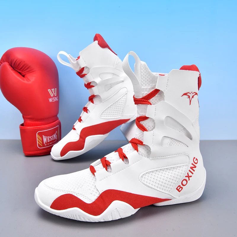 Cool Wrestling Shoes Men Lace Up Boxing Shoe Man Professional Boxing Sneakers Men High Top Gym Training Shoe Men
Cool Wrestling Shoes Men Lace Up Boxing Shoe Man Professional Boxing Sneakers Men High Top Gym Training Shoe Men