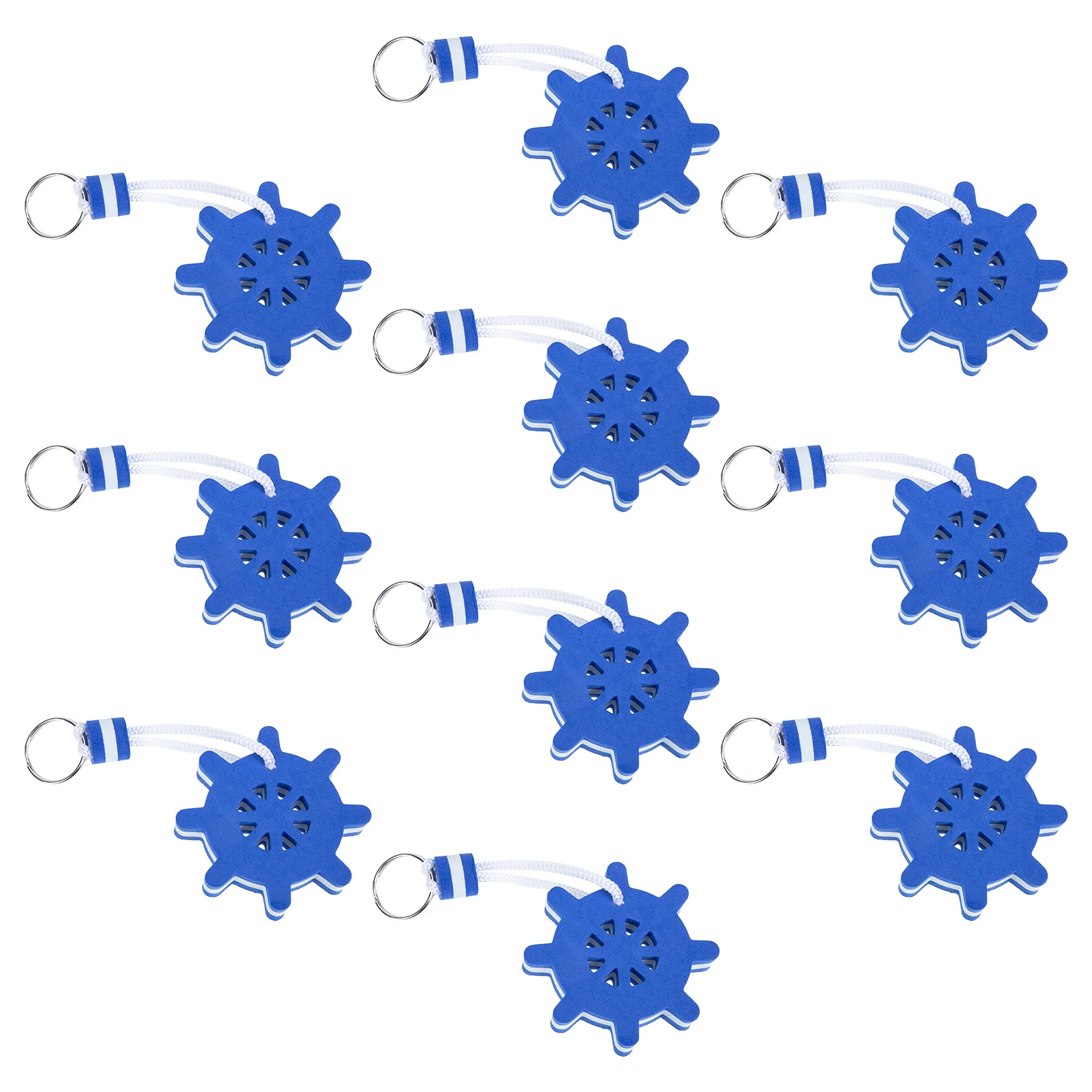 10Pcs Float Keychain Foam Key Holder Eva Lightweight Waterproof for Swimming Boating Fishing Sailing Marine Activities Blue
10Pcs Float Keychain Foam Key Holder Eva Lightweight Waterproof for Swimming Boating Fishing Sailing Marine Activities Blue