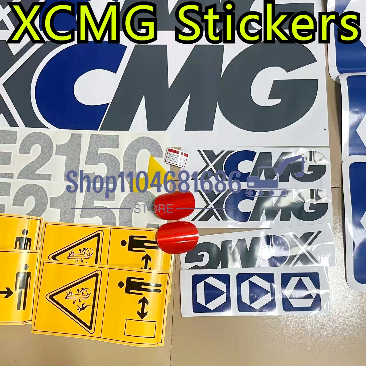 Excavator Parts Vehicle Labels Stickers XCMG XE60 65 75 80 135 155 215 225 305 335DA/DK Vehicle Stickers Warning Stickers Decals
Excavator Parts Vehicle Labels Stickers XCMG XE60 65 75 80 135 155 215 225 305 335DA/DK Vehicle Stickers Warning Stickers Decals