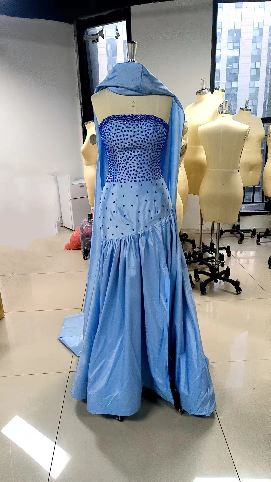 Oisslec Prom Dress Elegant Vintage Sweet Sky-Blue Beads Mermaid Ribbon Customized Formal Occasion Prom Dress Evening Party Gowns
Oisslec Prom Dress Elegant Vintage Sweet Sky-Blue Beads Mermaid Ribbon Customized Formal Occasion Prom Dress Evening Party Gowns