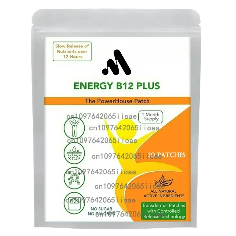 30 Patches B12 Patch Transdermal Patches Daily B12 Patches, Self-adhesive Natural Blend Patches
30 Patches B12 Patch Transdermal Patches Daily B12 Patches, Self-adhesive Natural Blend Patches