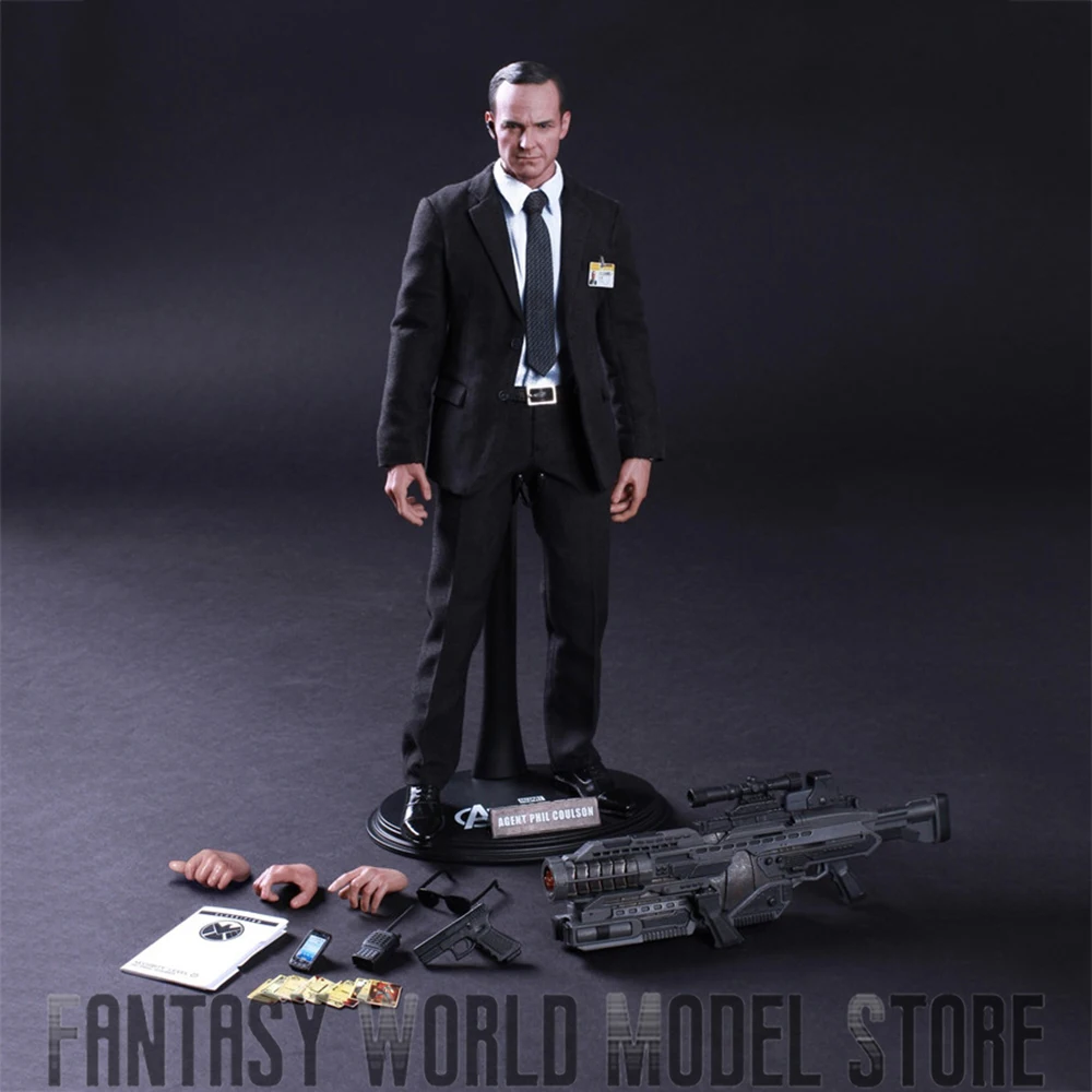 In Stock HOTTOYS MMS189 1/6 Scale Clark Gregg Agent Phil Coulson 12'' Full Set Collectible Male Action Figure Model Doll Gifts
In Stock HOTTOYS MMS189 1/6 Scale Clark Gregg Agent Phil Coulson 12'' Full Set Collectible Male Action Figure Model Doll Gifts