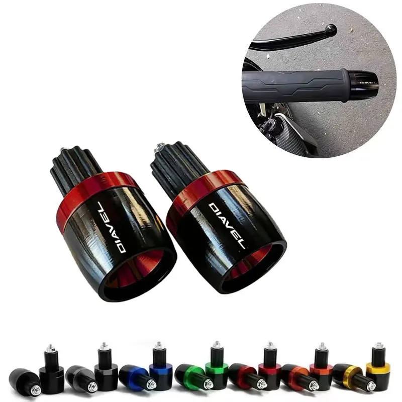 For Ducati DIAVEL S 1260 Universal Aluminum Alloy Motorcycle Handlebar End Plugs Balance Weight Shockproof Caps
For Ducati DIAVEL S 1260 Universal Aluminum Alloy Motorcycle Handlebar End Plugs Balance Weight Shockproof Caps
