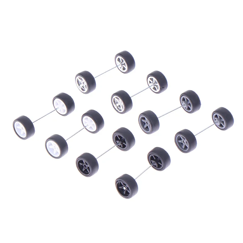 Model Modified Part 1Set DIY Racing 1:64 Car Wheels For Rubber Tire With Wheel Axle
Model Modified Part 1Set DIY Racing 1:64 Car Wheels For Rubber Tire With Wheel Axle