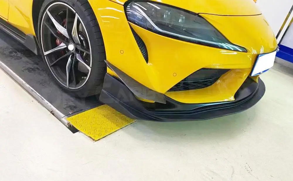 Carbon Fiber Front Bumper Fins Anards Splitters For Toyota Supra 2019 2020+ Front Bumper Trim Canards Body kits
Carbon Fiber Front Bumper Fins Anards Splitters For Toyota Supra 2019 2020+ Front Bumper Trim Canards Body kits