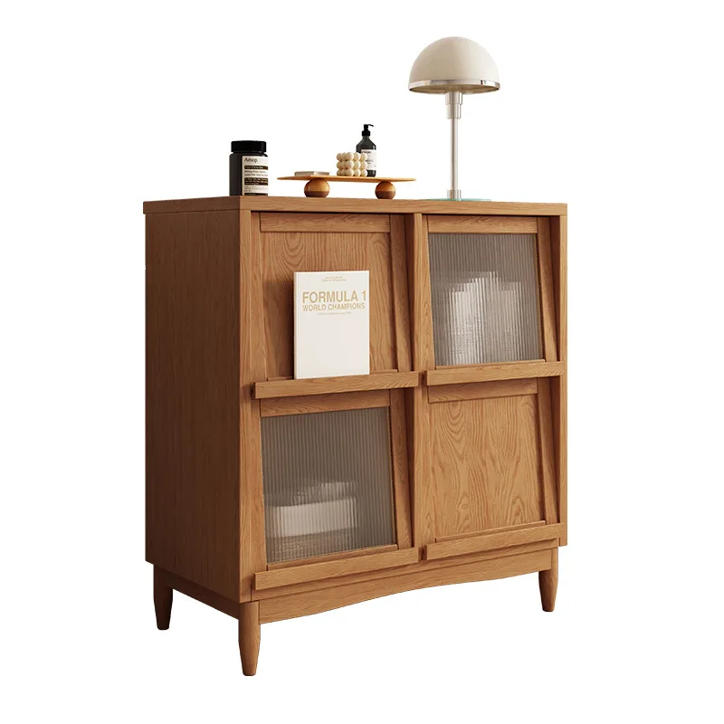 Japanese style, solid wood, four-chest cabinet, dining side, storage, glass door
Japanese style, solid wood, four-chest cabinet, dining side, storage, glass door