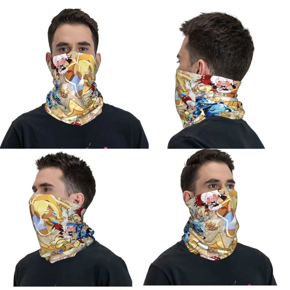 Cookie Run Kingdom Bandana Neck Gaiter Printed Wrap Scarf Warm Balaclava Unisex Adult Breathable
Cookie Run Kingdom Bandana Neck Gaiter Printed Wrap Scarf Warm Balaclava Unisex Adult Breathable