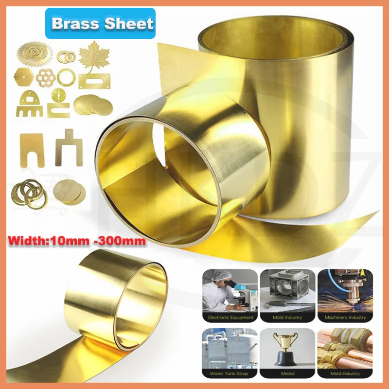 1 Meter Brass Strip Sheet Roll Metal Foil Plate Thin Brass Strip Metalworking Thickness 0.01 0.02 0.03 0.1 0.2 0.3 0.4 0.5 0.8mm
1 Meter Brass Strip Sheet Roll Metal Foil Plate Thin Brass Strip Metalworking Thickness 0.01 0.02 0.03 0.1 0.2 0.3 0.4 0.5 0.8mm